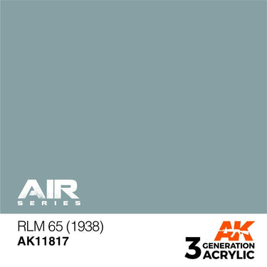 AK Interactive AK11817 Air Series RLM 65 1938 Acrylic Paint 17ml 3rd Generation